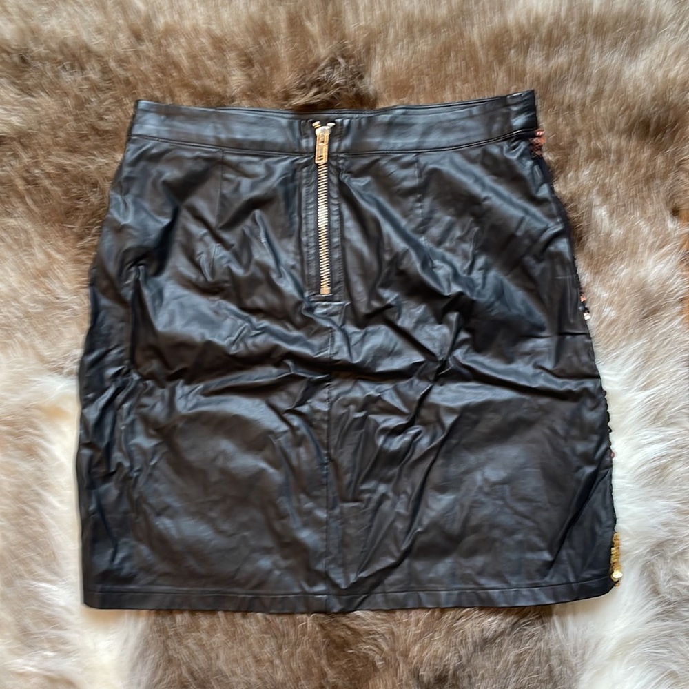 Forever 21 sequin dress leather - Picture 5 of 5